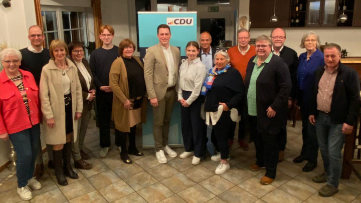 „Ärmel hochkrempeln und anpacken“  CDU trifft sich zur Jahreshauptversammlung und wählt einen neuen Vorstand
