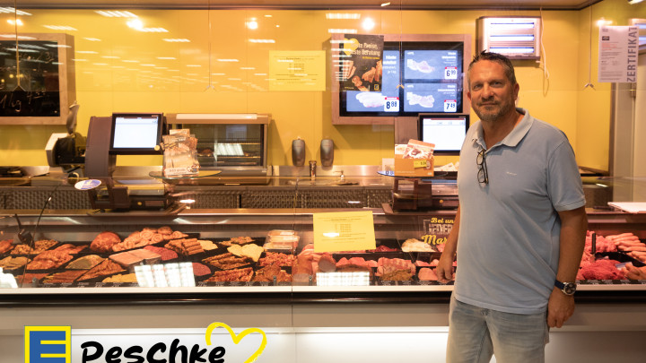Die Frischetheke im EDEKA Markt Peschke ist an drei Tagen nur noch von 8 bis 14 Uhr geöffnet: „Generell ist es ungeheuer schwer geworden“