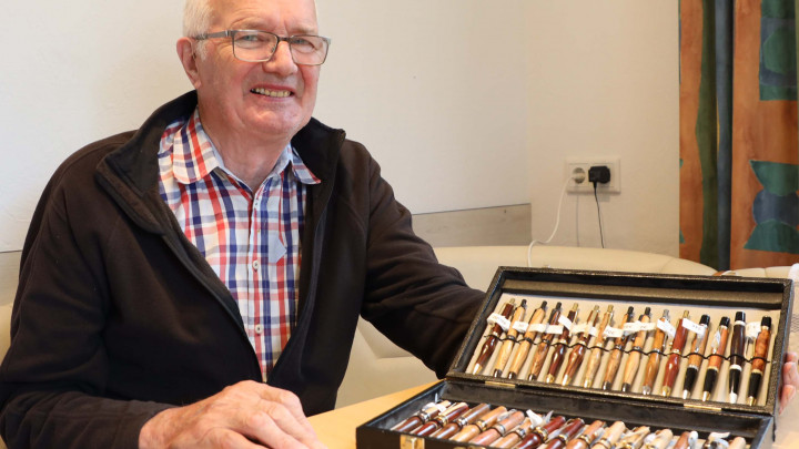 Drechseln aus Leidenschaft - Alfons Nordhoff zaubert aus Holz kleine und große Kunstwerke 
