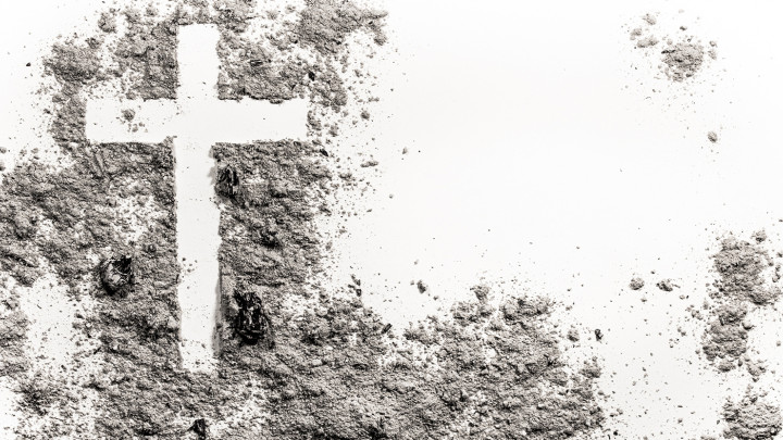 Empfang des Aschenkreuz