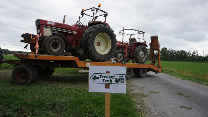 Gelungene Premiere beim Trecker-Trek in Arup