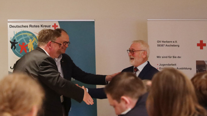 Hans Kraß ist seit dreißig Jahren das Gesicht des DRK Ortsvereins