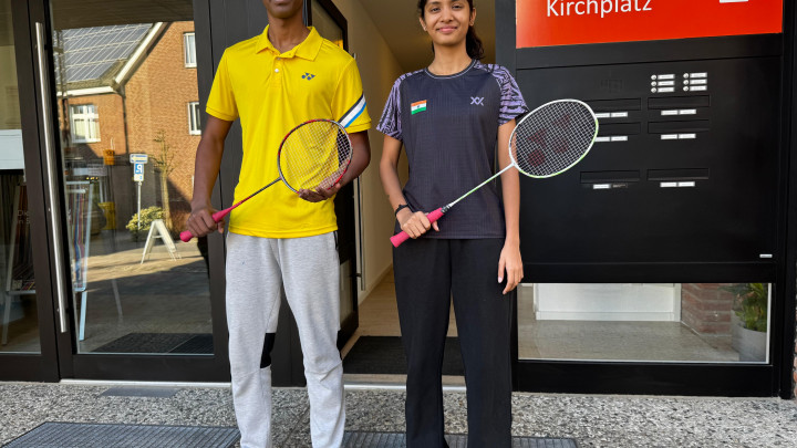 Internationales Badmintonturnier: Indische Nachwuchsspieler zu Gast in Herbern