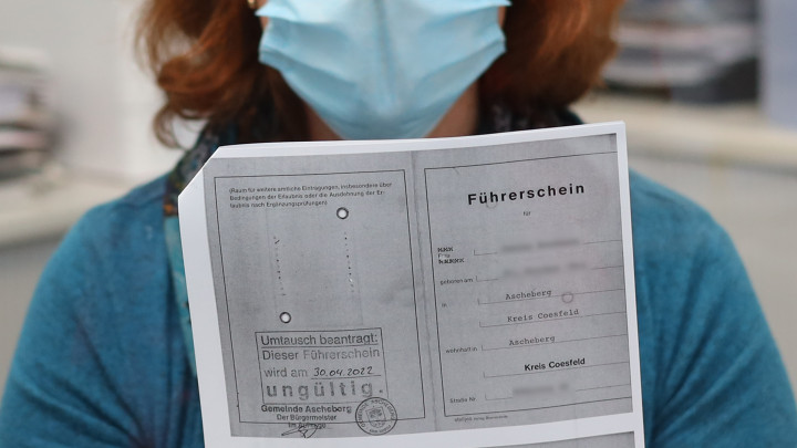 Führerscheinumtausch in der Gemeinde Ascheberg - Der Lappen muss weg