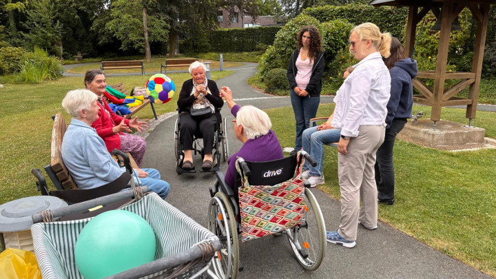 Projektwoche verbindet Jung und Alt