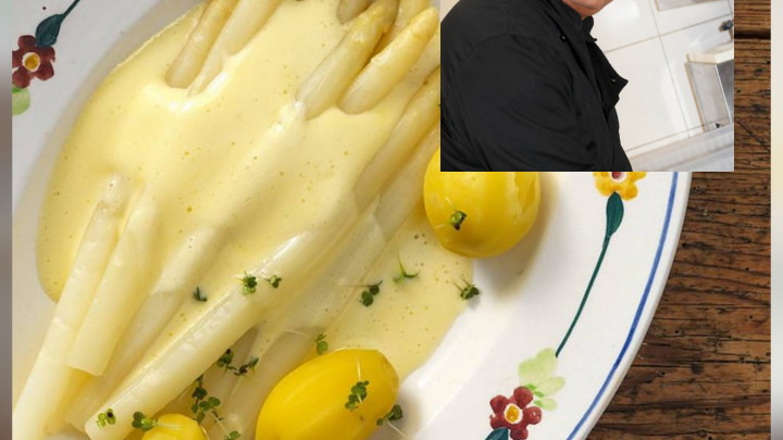 Spargel klassisch genießen: Christian Deitermann verrät sein Lieblingsrezept