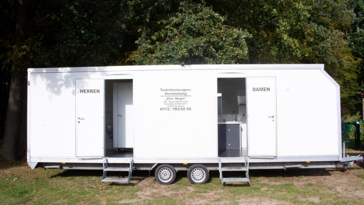 Toilettenwagen gestohlen